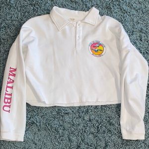 Brandy Sweat Shirt White Top